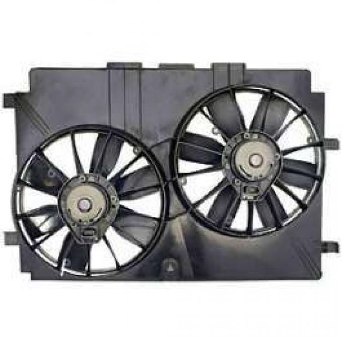 Camaro Radiator Dual Fan Assembly, 1998-2002