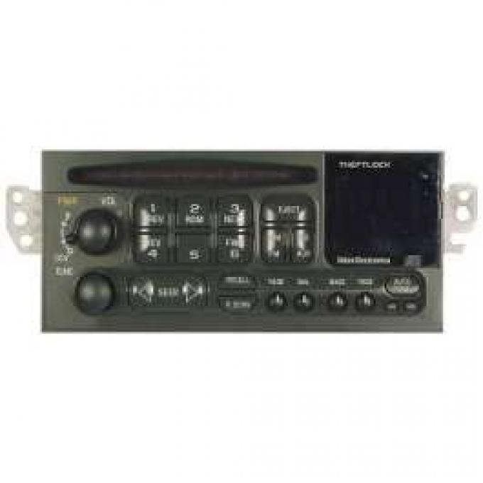 Delco AM/FM/CD Radio, Unlocked, 1994-2002