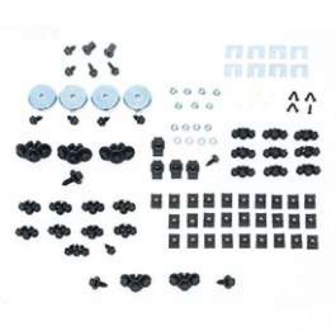 Camaro Basic Front End Assembly Hardware Kit, For Cars With Standard Trim (Non-Rally Sport), 1967-1968