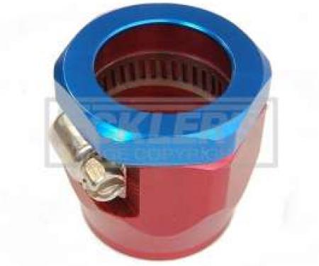 Camaro Heater Hose Clamp, Red/Blue, 5/8