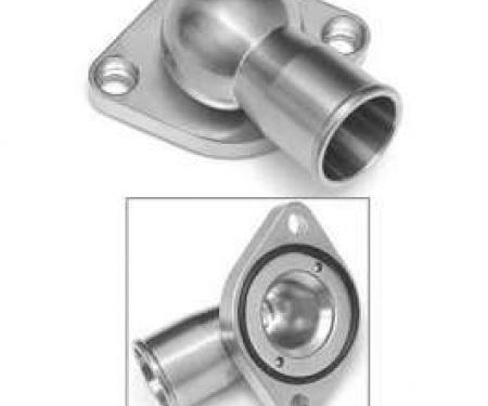 Camaro Thermostat Housing, Small Block/Big Block, Stainless Steel, Polished, 1970-1972