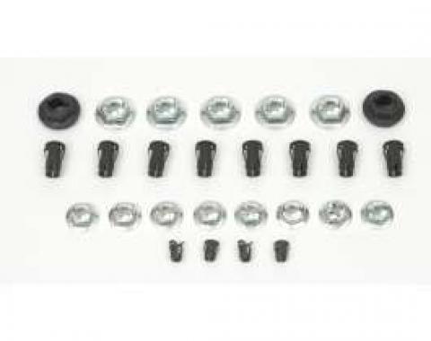 Camaro Emblem Fastener Set, Rally Sport (RS) 1969