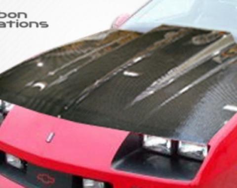 Camaro Extreme Dimensions Carbon Creations Cowl Hood, 1982-1992