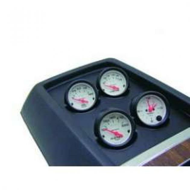 Camaro Console Gauge Pod Kit, Phantom Series, Oil Pressure, Voltmeter
