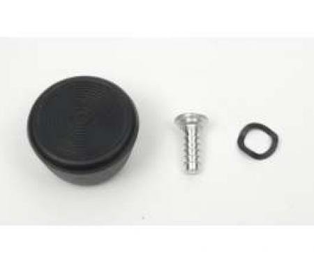 Camaro Window Crank Handle Knob, Black, Door Or Quarter, For Original GM Handles, 1967-1969