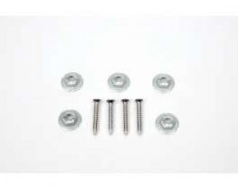 Camaro Center Console Shift Plate Hardware Kit, 1967-1969