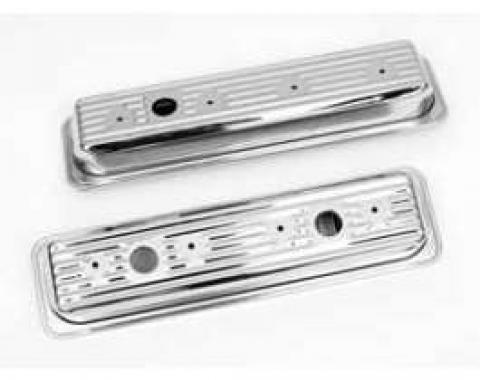 Camaro Valve Covers, Center Bolt, Chrome, 1986-1997