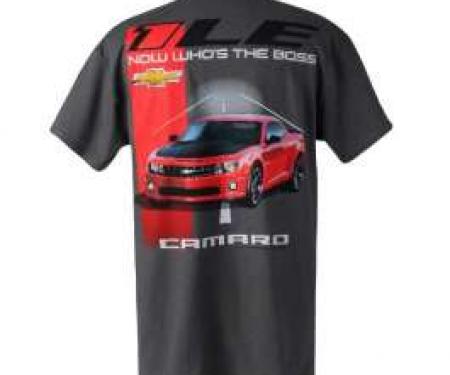 1LE Camaro Now Who's The Boss T-Shirt