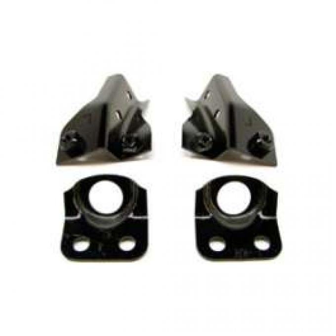 Camaro Endura Front Bumper Mount Brackets, Inner & Outer, 1969