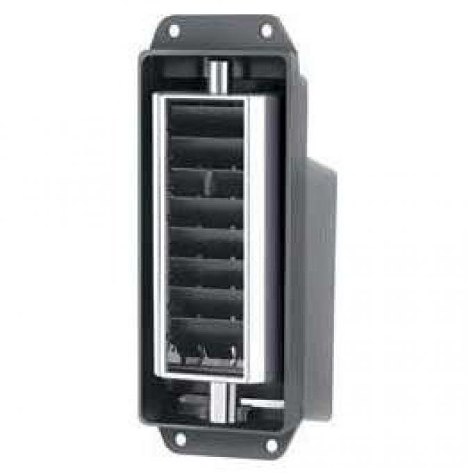 Camaro Side Dash Vent With Housing, Without Air Conditioning, Left, 1969