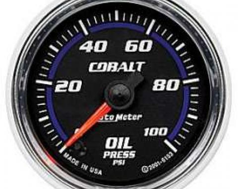 Camaro Oil Pressure Gauge, Cobalt, AutoMeter