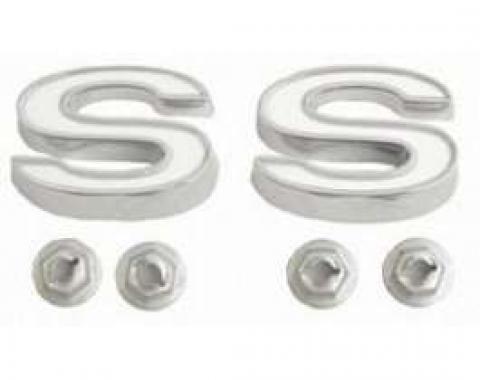 Camaro Fender Emblem, Super Sport, Good Quality, 1969-1972