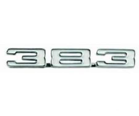Camaro Fender Emblem, 383, 1968