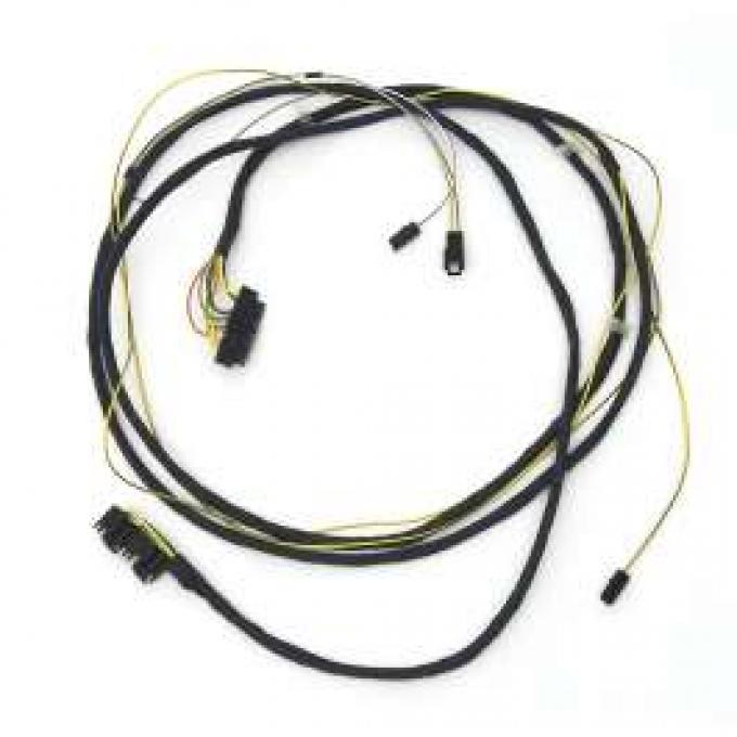 Camaro Rear Body & Taillight Wiring Harness, With Seat Belt Warning-Dash To Quarter Panel, 1972-1973