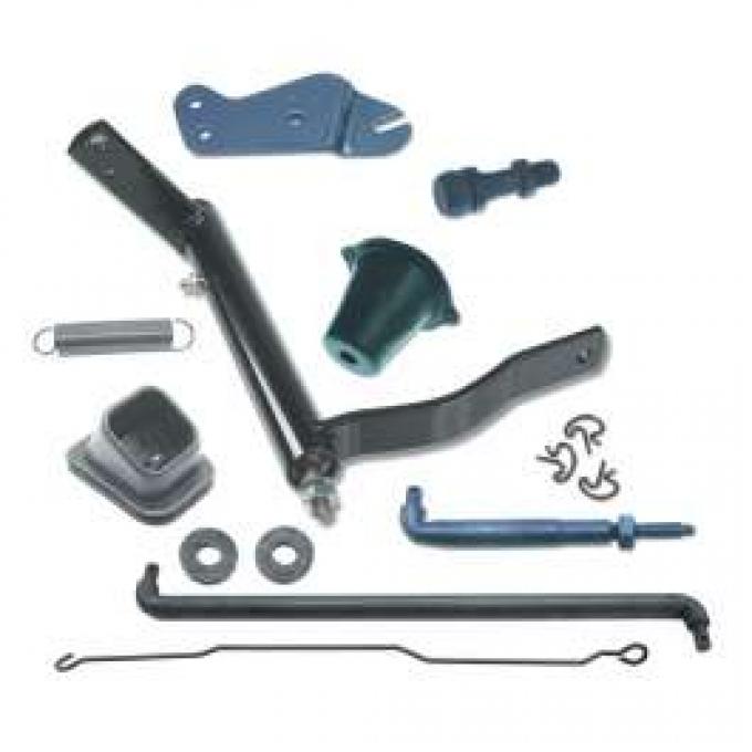 Camaro Clutch Linkage Kit, Complete, Small Block, 1967-1969