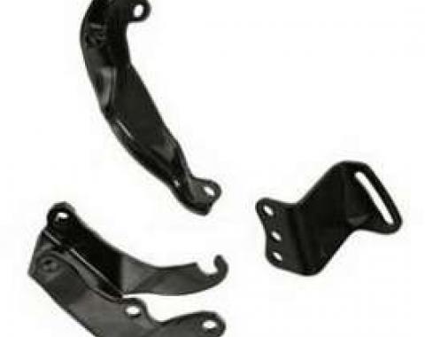 Camaro Power Steering Bracket Set, Small Block, 1970-1972