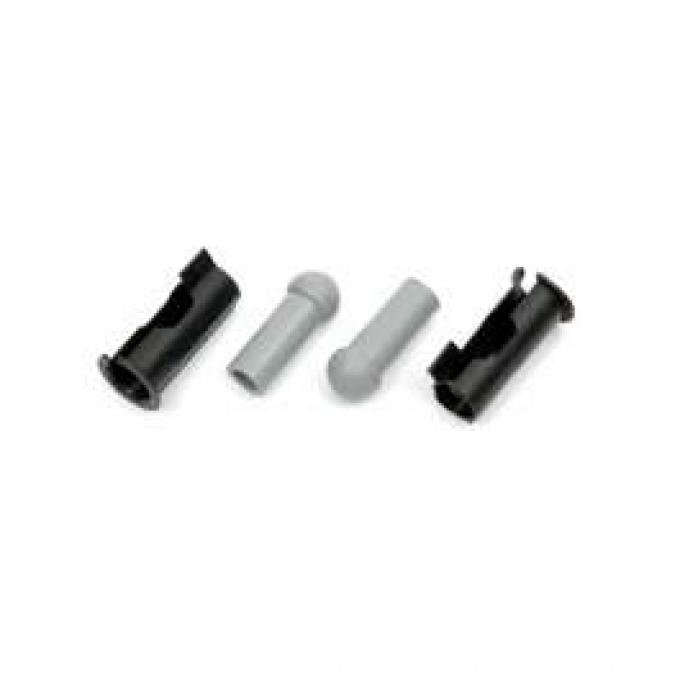 Camaro Sunvisor Tip & Bushing Set, 1967-1969