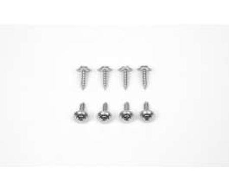 Camaro Armrest & Side Well Cover Screw Kit, Rear, Convertible, 1967-1969