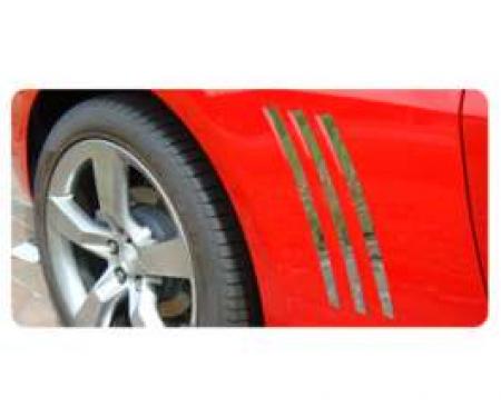 Camaro Side Louver Inserts, 2010-2013