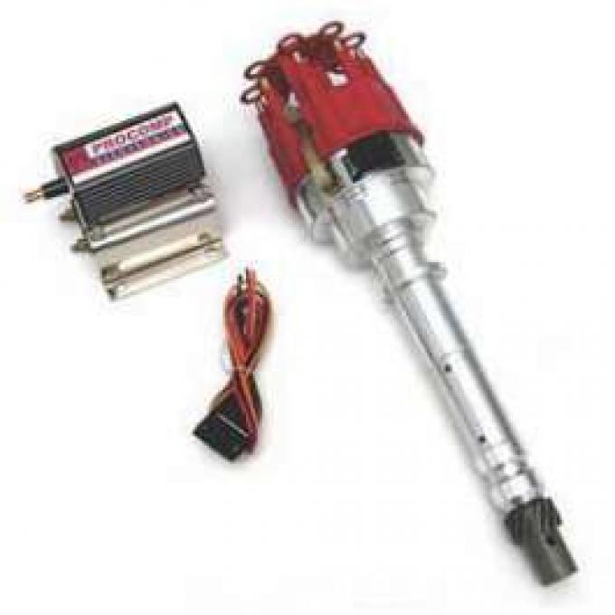 Camaro HEI Distributor, Small Body, Billet Aluminum, With Coil