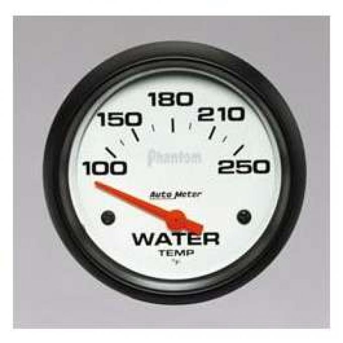 Camaro Water Temperature Gauge, Phantom, AutoMeter