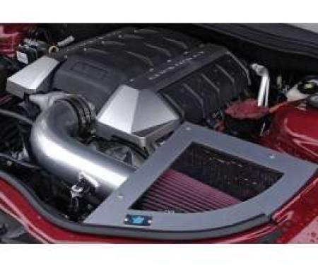 Camaro Cold Air Induction Intake System, Chrome like Powder Coated, 6.2L V8, 2010-2013