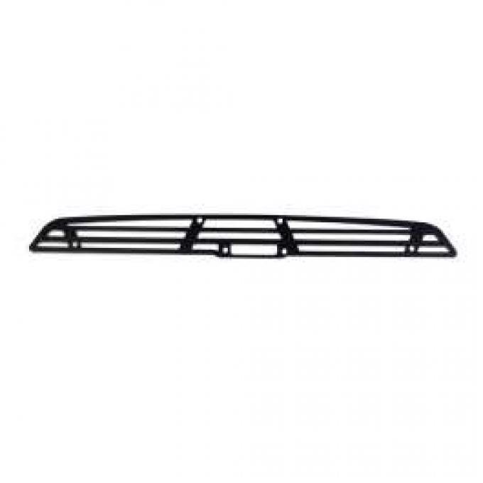 Camaro Cowl Induction Hood Grille, Style 2, Black, 1967-1969