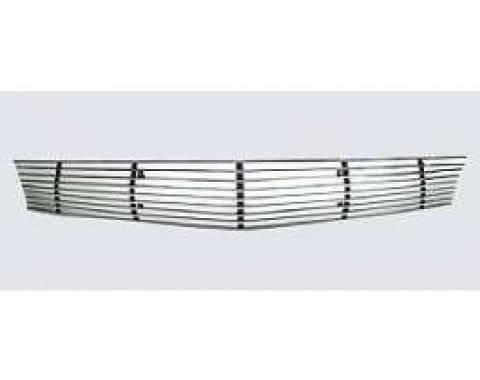 Camaro Billet Grille Overlay, Polished Aluminum, Main, Covers Turn Signals 2010-2011
