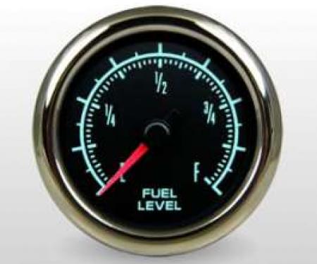 Camaro Fuel Gauge, 2 1/16, Marshall Instruments, Muscle Series, 1967-1969