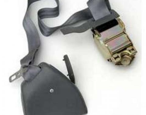 Camaro Seat Belt, Right, Front, Gray, 1984-1989