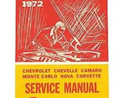 Camaro Service & Shop Manual, 1972