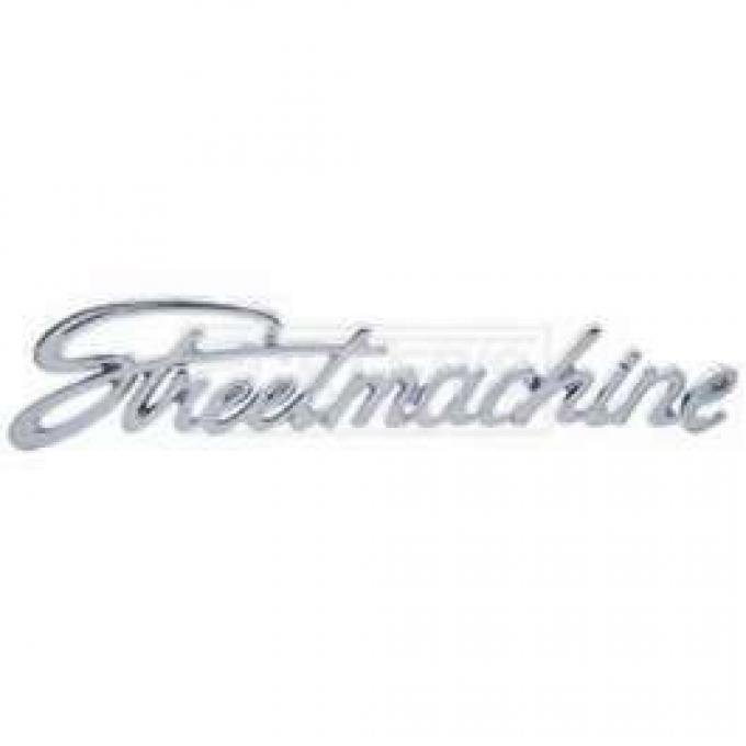 Camaro Street Machine Script Emblem, Chrome, 1967-2014