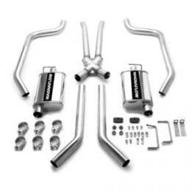 Camaro Dual Exhaust System, 3.0, Performance, MagnaFlow, 1970-1973