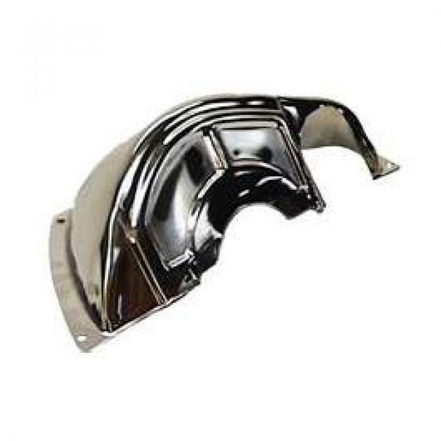 Camaro Automatic Transmission Flexplate Dust Cover, Powerglide, Chrome