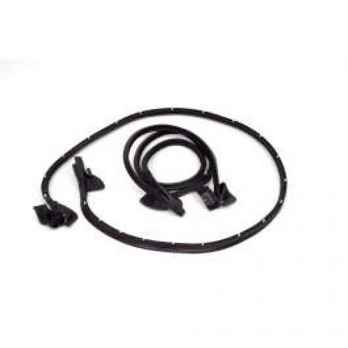 Camaro Door Weatherstrip, Latex 1968-1969