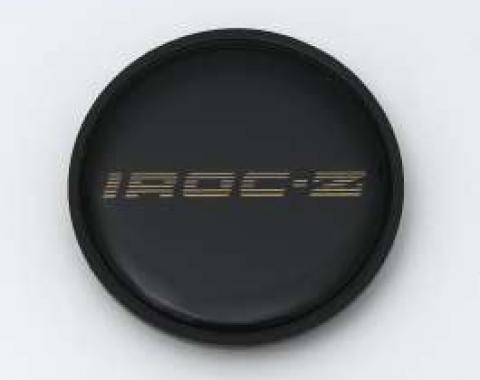 Camaro Wheel Center Cap Emblem, IROC-Z, Chrome, 1989-1990