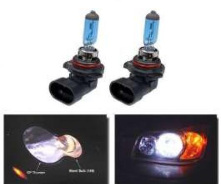 Camaro Headlight 65 Watt High Beam Super White Bulbs, 1998-2002