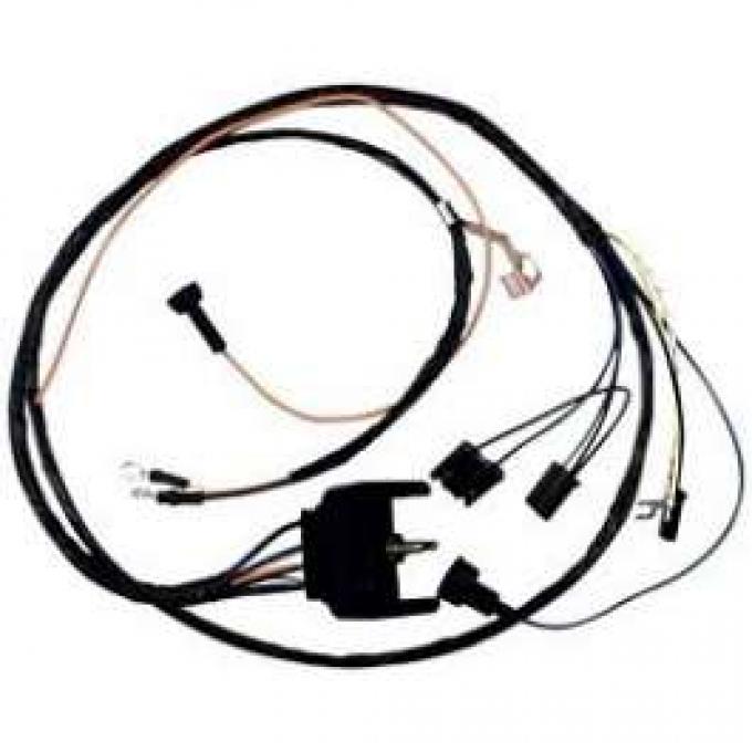 Camaro Engine Wiring Harness, Small Block, For Cars With Warning Lights, 1969