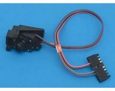Camaro Windshield Washer Switch, For Cars Without Tilt Column & Delay Wipers, 1982-1983