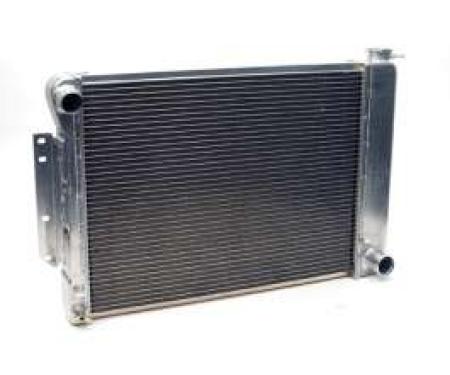 Camaro Radiator, Aluminum, 23", Griffin Pro Series, For Cars With Manual Transmission, 1967-1969