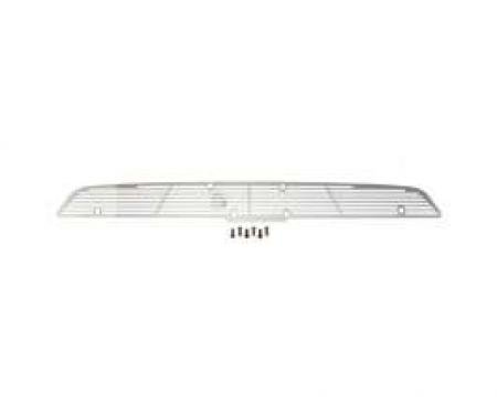 Camaro Cowl Induction Hood Grille, Style 1, Polished, 1967-1969