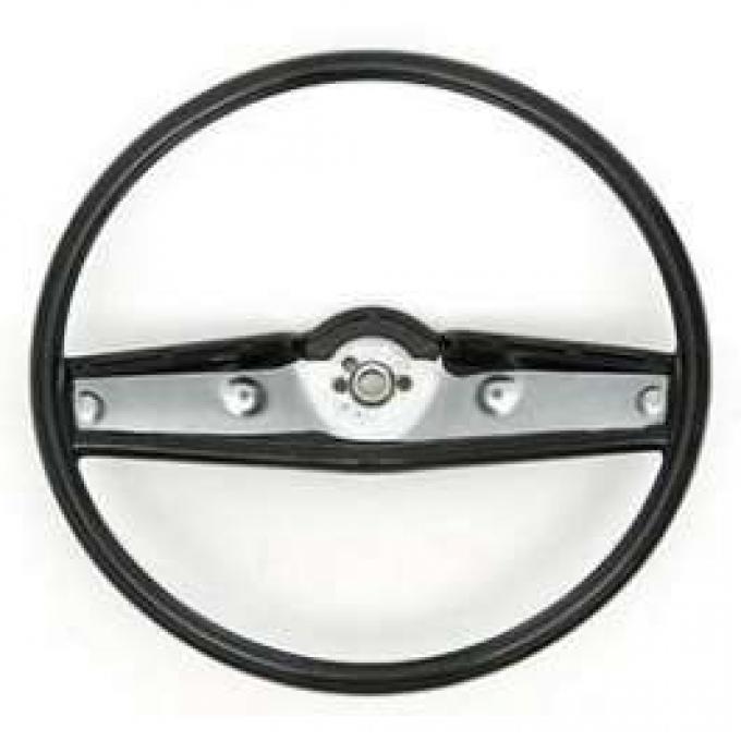 Camaro Steering Wheel, Black, 1970