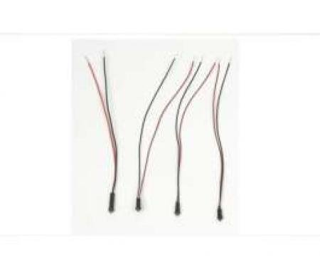 Camaro Custom Dash Turn Signal & High Beam Headlight LED Indicator Wiring Harness, 1967-1992