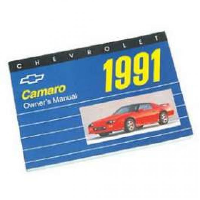 Camaro Owner's Manual, 1991