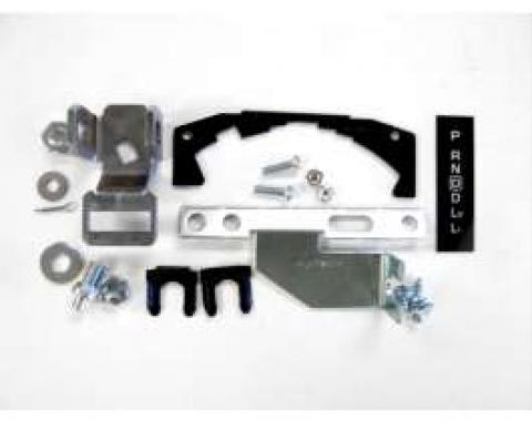 Camaro Shifter Conversion Kit, Automatic Transmission To Overdrive TH200/700/4L60 Automatic Transmission, 1973-1978