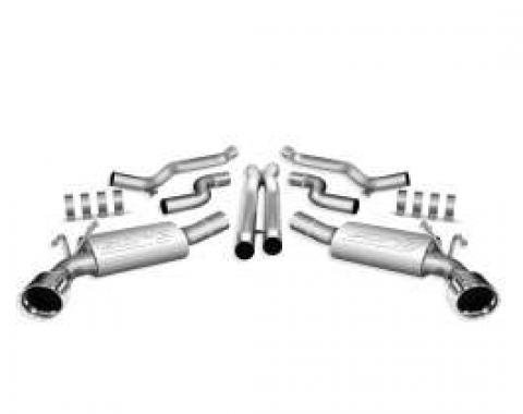 Camaro Exhaust System, Borla Touring Cat-Back With Tips, 6.2L, 2010-2013