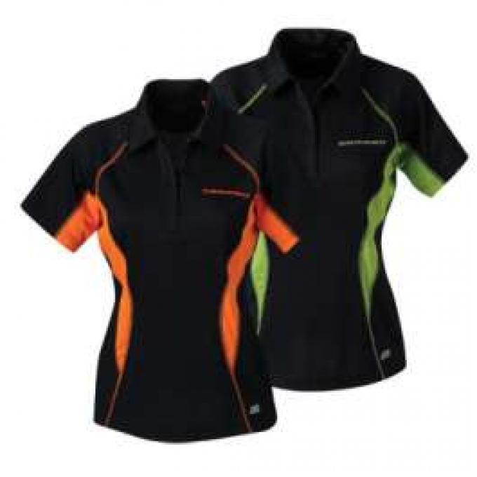 Chevy Polo Shirt, Women's, Zippered, Northend Performance