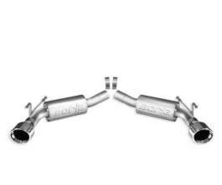 Camaro Exhaust System, Borla, Rear Section, ATAK, 6.2L, 2010-2013