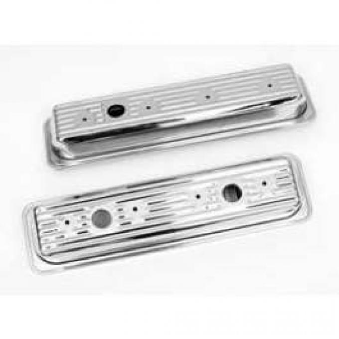 Camaro Valve Covers, Center Bolt, Chrome, 1986-1997