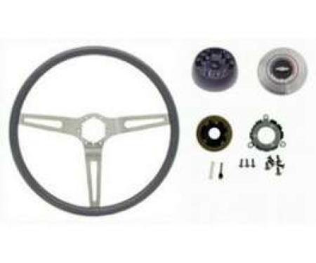Camaro Sport 3 Spoke Steering Wheel Kit, Comfort Grip, For Cars With Tilt Steering Column, 1969